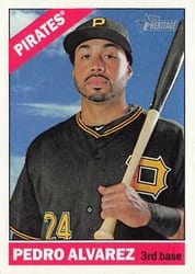 2015 Topps Heritage Base Set Pedro Alvarez #394 card