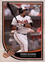 2018 Topps Big League Base Set Pedro Alvarez #385 card
