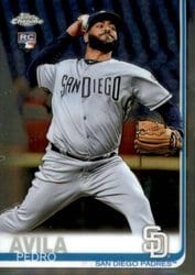 2019 Topps Chrome Update Base Set Pedro Avila #24 card