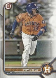 2022 Bowman Prospects Pedro Leon #BP-115 card