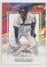 2022 Topps Pro Debut Future Cornerstones Autographs Pedro Leon #FC-PL card