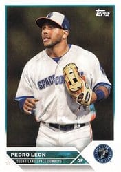 2023 Topps Pro Debut Base Set Pedro Leon #PD-172 card
