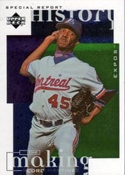 1998 Upper Deck Base Set Pedro Martinez #6 card