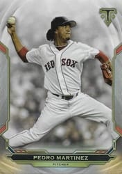 2019 Topps Triple Threads Base Set Pedro Martinez #92 card