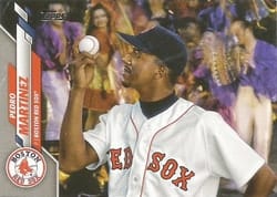 2020 Topps Base Set Pedro Martinez #299b card