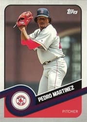 2020 Topps Brooklyn Collection Base Set Pedro Martinez #50 card
