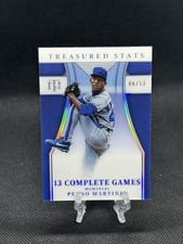 2022 Panini National Treasures Treasured Stats Pedro Martinez #TS-14 card