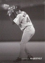 2022 Topps Black & White Base Set Pedro Martinez #56 card
