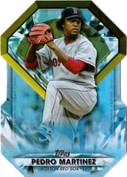 2022 Topps Diamond Greats Die-Cuts Pedro Martinez #DGDC-5 card