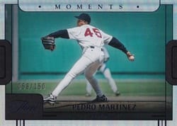 2023 Panini Three and Two Moments Pedro Martinez #MO7 card