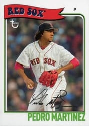 2023 Topps Brooklyn Collection Base Set Pedro Martinez #33 card