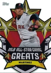 2025 Topps All Star Game All-Star Game Greats Pedro Martinez #ASGG-4 card