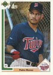 1991 Upper Deck Base Set Pedro Munoz #432 card