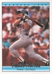 1992 Donruss Base Set Pedro Munoz #305 card