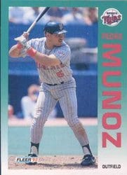 1992 Fleer Base Set Pedro Munoz #212 card