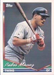 1994 Topps Base Set Pedro Munoz #459 card
