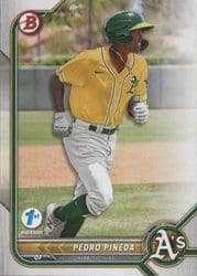 2022 Bowman 1st Edition Base Set Pedro Pineda #BPPF-94 card