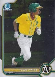 2022 Bowman Chrome Prospects Pedro Pineda #BCP-94 card