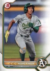 2022 Bowman Draft Base Set Pedro Pineda #BD-181 card