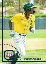 2022 Bowman Heritage Prospects Pedro Pineda #BHP-74 card
