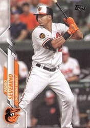 2020 Topps Base Set Pedro Severino #652 card