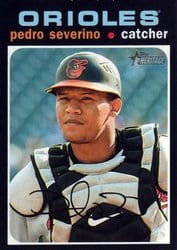 2020 Topps Heritage Base Set Pedro Severino #95 card
