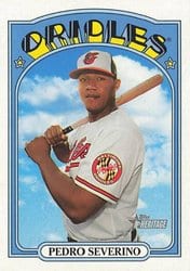 2021 Topps Heritage Base Set Pedro Severino #235 card