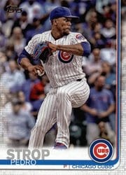 2019 Topps Base Set Pedro Strop #142 card