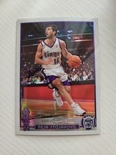 2003 Topps Chrome Peja Stojakovic Refractor #16 card