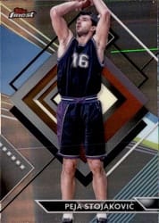 2023-24 Finest Base Set Peja Stojaković #268 card