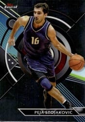 2023-24 Finest Base Set Peja Stojaković #34 card