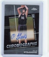 2024-25 Topps Chrome Chromographs Peja Stojakovic #C-PST card