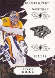 2018-19 Upper Deck Black Diamond Base Set Pekka Rinne #BDB-PR card