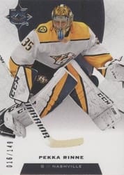 2019-20 Upper Deck Ultimate Collection Base Set Pekka Rinne #71 card