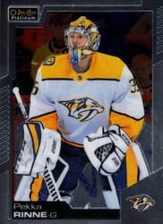 2020-21 O-Pee-Chee Platinum Base Set Pekka Rinne #121