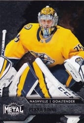 2020-21 SkyBox Metal Universe Base Set Pekka Rinne #78 card