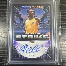 2025 2024 Panini Obsidian Lightning Strike Pele #9