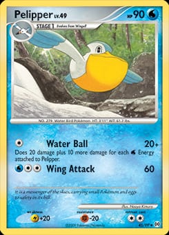 Arceus Pelipper #45 card