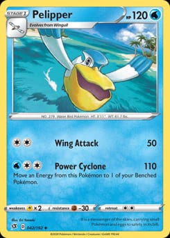 Rebel Clash Pelipper #42 card