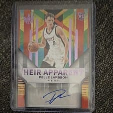 2024-25 Panini Court Kings Heir Apparent Autographs Pelle Larsson #HA-PEL card