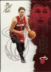 2025-26 Topps Signature Class Base Set Pelle Larsson #7 card