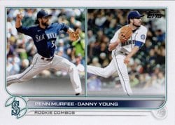 2022 Topps Update Base Set Penn Murfee / Danny Young #US220 card