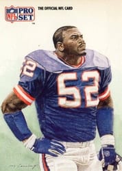 1991 Pro Set Base Set Pepper Johnson #395 card