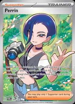 2024 Twilight Masquerade Perrin #209 card
