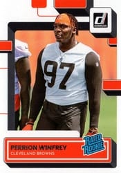 2022 Donruss Base Set Perrion Winfrey #393 card