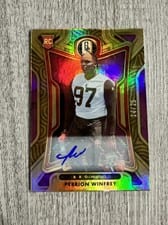 2022 Panini Gold Standard Rookies Autographs Perrion Winfrey #193 card