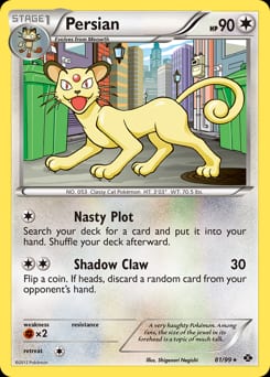 Next Destinies Persian #81 card