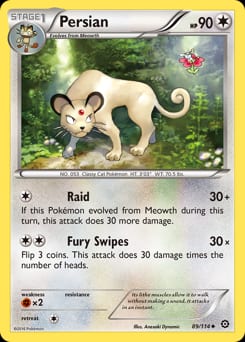 Steam Siege Persian #89 card