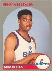 1990-91 Hoops Base Set Pervis Ellison #438 card