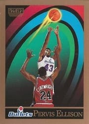 1990-91 SkyBox Base Set Pervis Ellison #419 card